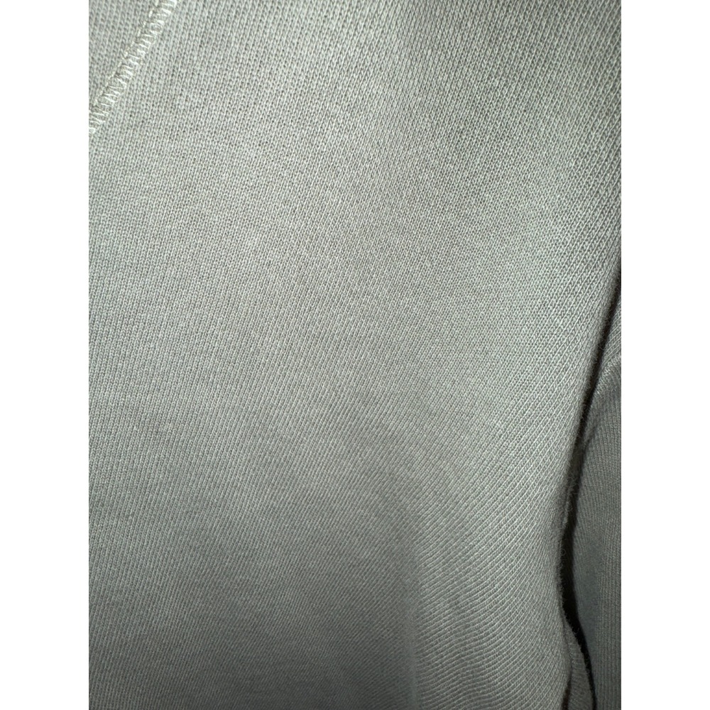 LOFT Outlet Womens Olive Green V-Neck Cropped Hoodie Sweatshirt Size M - Picture 10 of 11